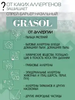 Срок годности препарата Грасол спрей назальный